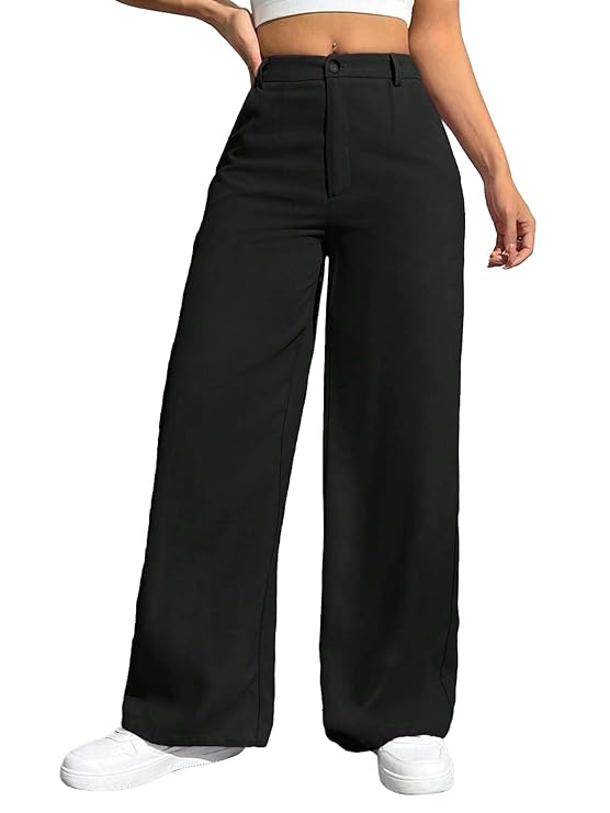 Toochki Trousers for Women | Women Loose Fit Trousers-TRENDDIVE