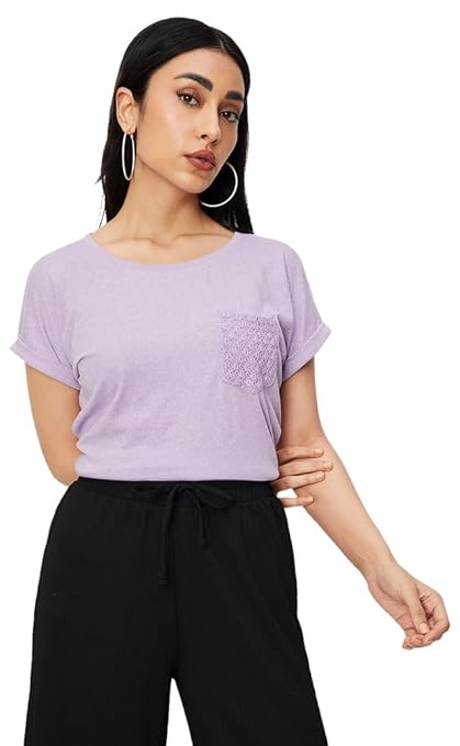 Max Women's Cotton Regular Fit T-Shirt-TRENDDIVE