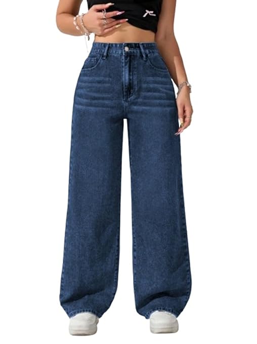Ben Martin Baggy Jeans for Women-TRENDDIVE