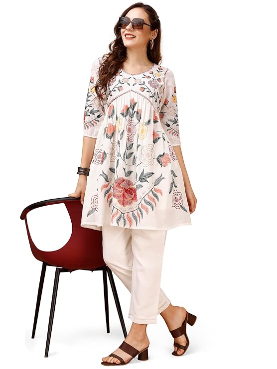 Womanista Rayon Blend Solid Regular Co-ords Set for Women-TRENDDIVE