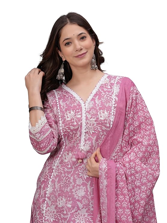 Amayra Pure Cotton Printed Women's suit's
