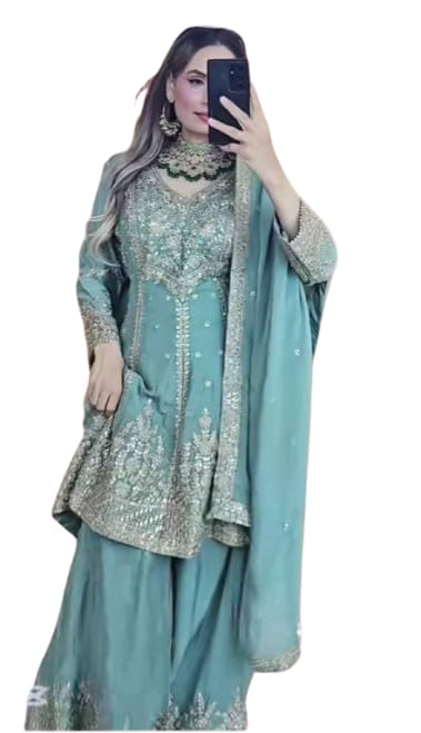 Forteo Fashion Women's Sharara shuit-TRENDDIVE