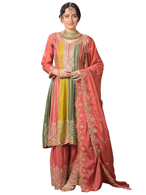 INDA ERA Women's Sharara suit-TRENDDIVE