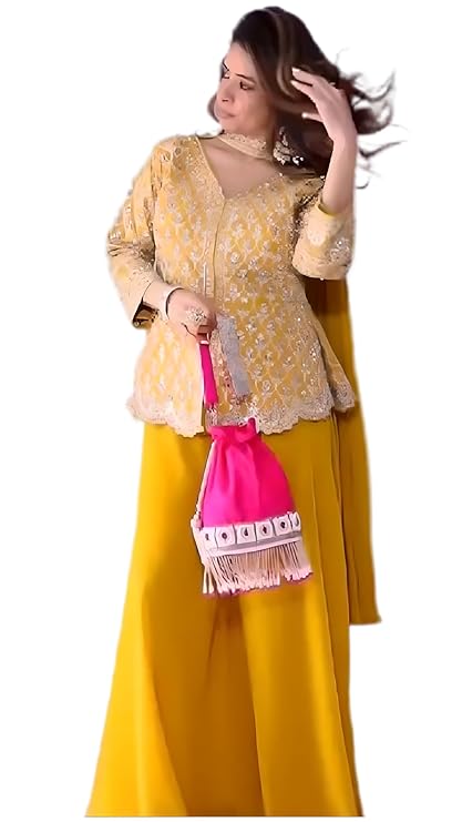 WONAARI Sharara Suit-TRENDDIVE