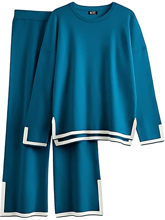 Woolen Tracksuit Loungewear Set- TRENDDIVE